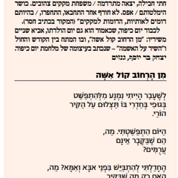 עיירות מתרסקות ואת בפנים – אבות ישורון