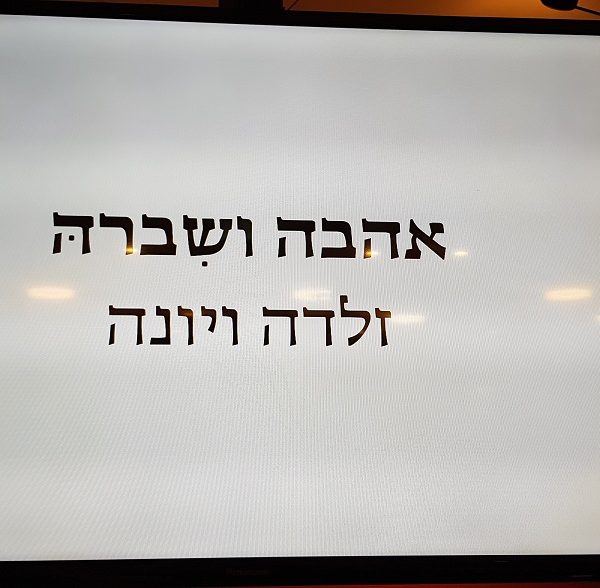 תמונות מפתיחת התערוכה אהבה ושברה – זלדה ויונה